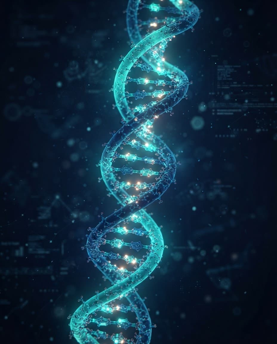 Illustration of a DNA double helix