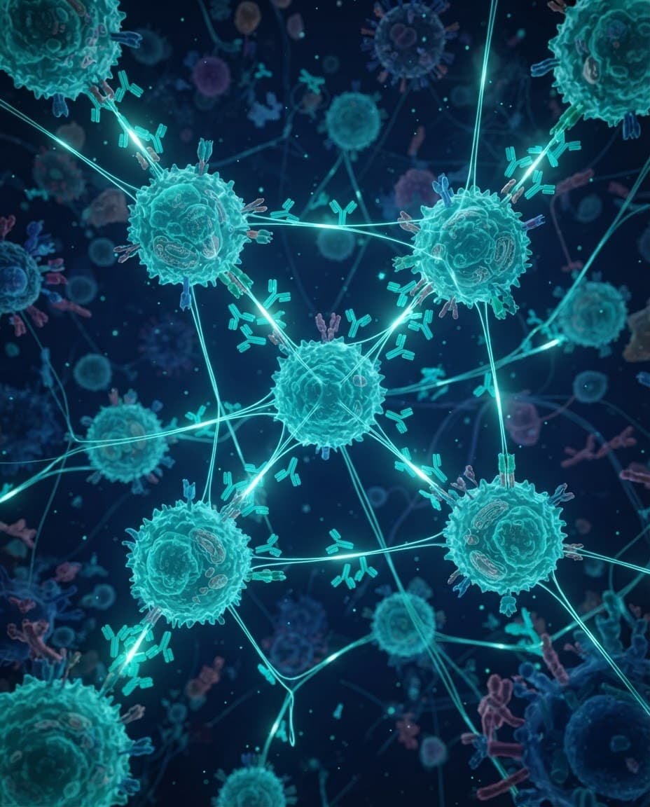 Immunology network sample imagery